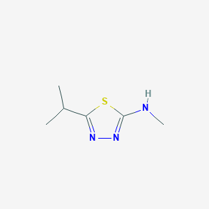 5-Isopropyl-N-methyl-1,3,4-thiadiazol-2-amine