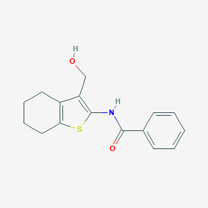 N-[3-(hydroxymethyl)-4,5,6,7-tetrahydro-1-benzothien-2-yl]benzamide