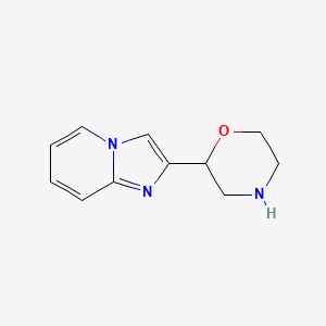 2-{Imidazo[1,2-a]pyridin-2-yl}morpholine