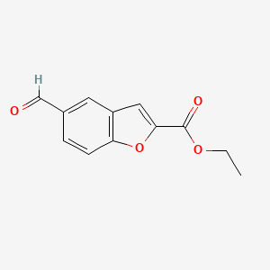 Ethyl 5-formyl-1-benzofuran-2-carboxylate