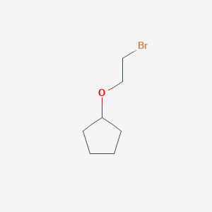 molecular formula C7H13BrO B2768369 (2-Bromoethoxy)cyclopentane CAS No. 131666-02-9
