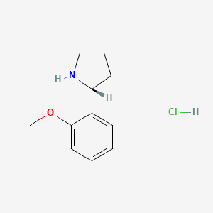 (r)-2-(2-Methoxyphenyl)pyrrolidine hydrochloride