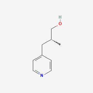 (2R)-2-Methyl-3-pyridin-4-ylpropan-1-ol