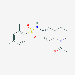 N-(1-acetyl-3,4-dihydro-2H-quinolin-6-yl)-2,4-dimethylbenzenesulfonamide