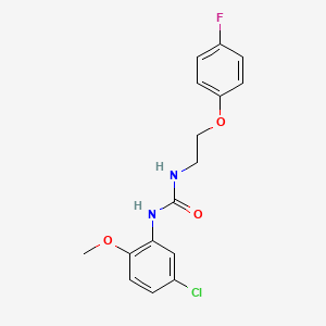 1-(5-Chloro-2-methoxyphenyl)-3-(2-(4-fluorophenoxy)ethyl)urea