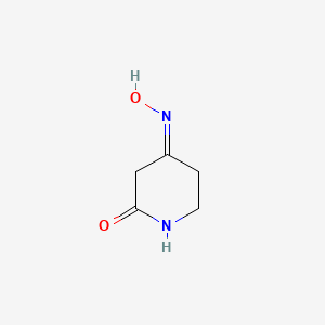 (4Z)-4-(hydroxyimino)piperidin-2-one
