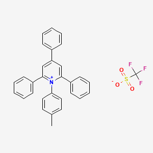 1-(4-Methylphenyl)-2,4,6-triphenylpyridinium trifluoromethanesulfonate
