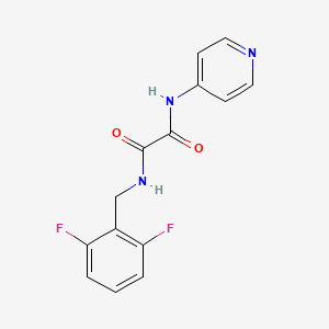 N1-(2,6-difluorobenzyl)-N2-(pyridin-4-yl)oxalamide