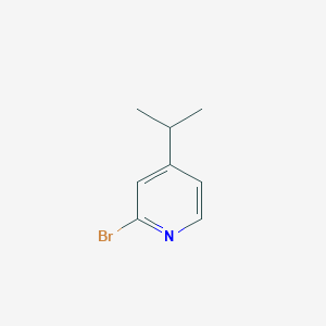 molecular formula C8H10BrN B2768714 2-Bromo-4-isopropylpyridine CAS No. 1086381-43-2