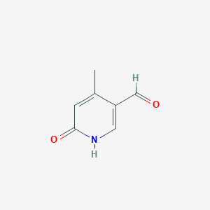 6-Hydroxy-4-methylnicotinaldehyde