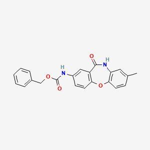 Benzyl (8-methyl-11-oxo-10,11-dihydrodibenzo[b,f][1,4]oxazepin-2-yl)carbamate