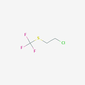 1-chloro-2-[(trifluoromethyl)sulfanyl]ethane