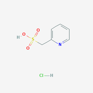 molecular formula C6H8ClNO3S B2769079 吡啶-2-基甲磺酸盐酸盐 CAS No. 2135332-55-5