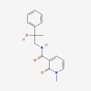 N-(2-hydroxy-2-phenylpropyl)-1-methyl-2-oxo-1,2-dihydropyridine-3-carboxamide