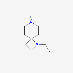 molecular formula C9H18N2 B2769171 1-乙基-1,7-二氮杂螺[3.5]壬烷 CAS No. 1422139-09-0
