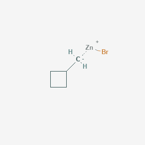 molecular formula C5H9BrZn B2769255 (环丁基甲基)溴化锌 CAS No. 1629082-81-0