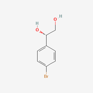molecular formula C8H9BrO2 B2769284 (s)-1-(4-溴苯基)-1,2-乙二醇 CAS No. 160332-70-7
