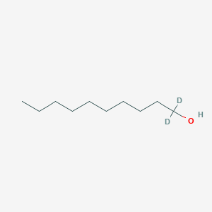 molecular formula C10H22O B2769304 1-癸醇-D2 CAS No. 42006-99-5