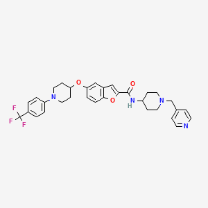 molecular formula C32H33F3N4O3 B2769395 AMPK activator 1 CAS No. 1152423-98-7