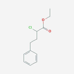 Ethyl 2-chloro-4-phenylbutanoate