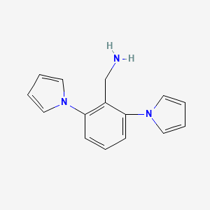 [2,6-di(1H-pyrrol-1-yl)phenyl]methanamine