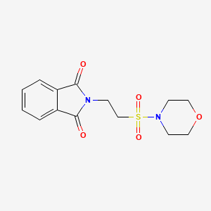 2-[2-(morpholine-4-sulfonyl)ethyl]-2,3-dihydro-1H-isoindole-1,3-dione