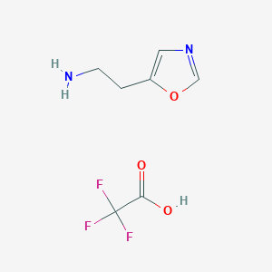 2-(Oxazol-5-YL)ethan-1-amine tfa