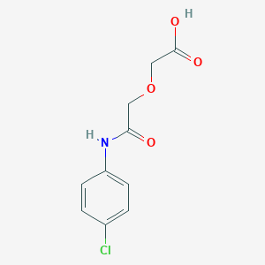 {2-[(4-Chlorophenyl)amino]-2-oxoethoxy}acetic acid