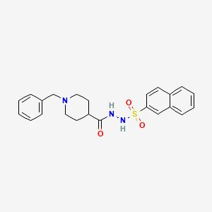 N'-[(1-benzyl-4-piperidinyl)carbonyl]-2-naphthalenesulfonohydrazide