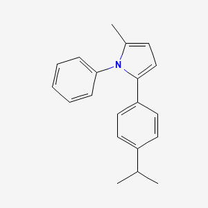 2-Methyl-1-phenyl-5-(4-propan-2-ylphenyl)pyrrole