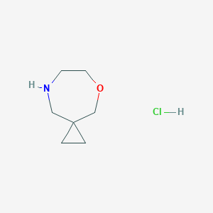 5-Oxa-8-azaspiro[2.6]nonane;hydrochloride