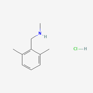 [(2,6-Dimethylphenyl)methyl](methyl)amine hydrochloride