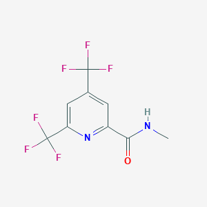 N-methyl-4,6-bis(trifluoromethyl)-2-pyridinecarboxamide