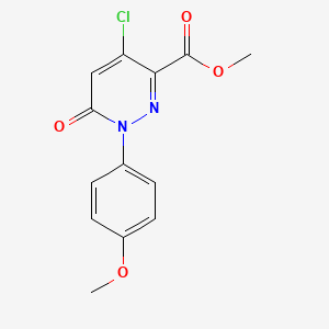 Methyl 4-chloro-1-(4-methoxyphenyl)-6-oxo-1,6-dihydro-3-pyridazinecarboxylate