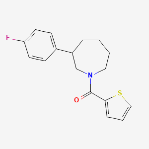 (3-(4-Fluorophenyl)azepan-1-yl)(thiophen-2-yl)methanone