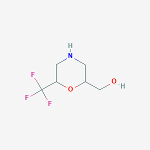 (6-(Trifluoromethyl)morpholin-2-yl)methanol
