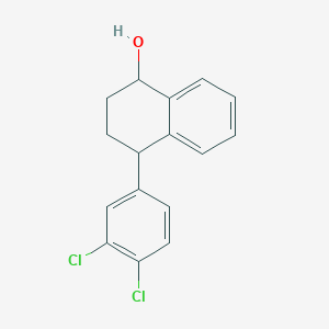 4-(3,4-Dichlorophenyl)-1,2,3,4-tetrahydronaphthalen-1-ol
