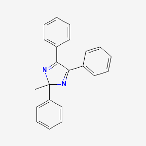 molecular formula C22H18N2 B2769728 2-甲基-2,4,5-三苯基-2H-咪唑 CAS No. 87880-13-5