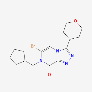 molecular formula C16H21BrN4O2 B2769739 Pde1-IN-2 CAS No. 1904611-63-7