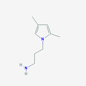 3-(2,4-dimethyl-1H-pyrrol-1-yl)propan-1-amine