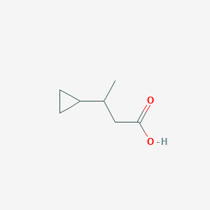 molecular formula C7H12O2 B2769905 3-Cyclopropylbutanoic acid CAS No. 60129-31-9
