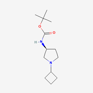 (S)-tert-Butyl 1-cyclobutylpyrrolidin-3-ylcarbamate
