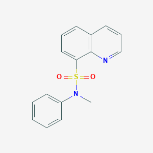 N-methyl-N-phenylquinoline-8-sulfonamide