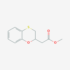 B027700 Methyl (2,3-dihydro-1,4-benzoxathiin-2-yl)acetate CAS No. 111042-30-9
