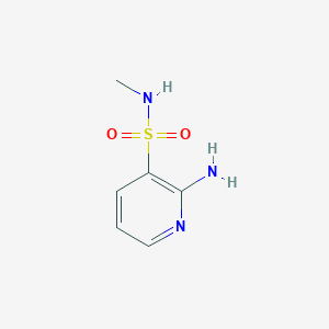 molecular formula C6H9N3O2S B2770050 2-氨基-N-甲基吡啶-3-磺酰胺 CAS No. 1250972-58-7