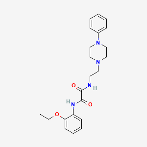 N1-(2-ethoxyphenyl)-N2-(2-(4-phenylpiperazin-1-yl)ethyl)oxalamide