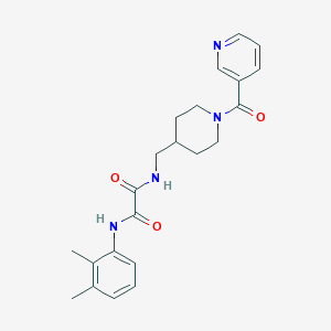 N1-(2,3-dimethylphenyl)-N2-((1-nicotinoylpiperidin-4-yl)methyl)oxalamide