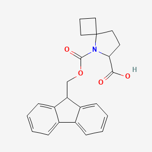 5-(9H-Fluoren-9-ylmethoxycarbonyl)-5-azaspiro[3.4]octane-6-carboxylic acid