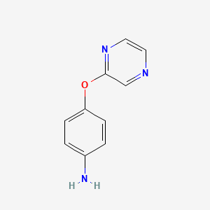 4-(Pyrazin-2-yloxy)aniline