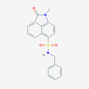 N-benzyl-1-methyl-2-oxo-1,2-dihydrobenzo[cd]indole-6-sulfonamide